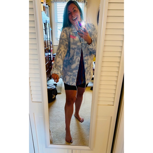 Victoria's Secret Pink Sky Cloud Jacket L $111 - Picture 16 of 16